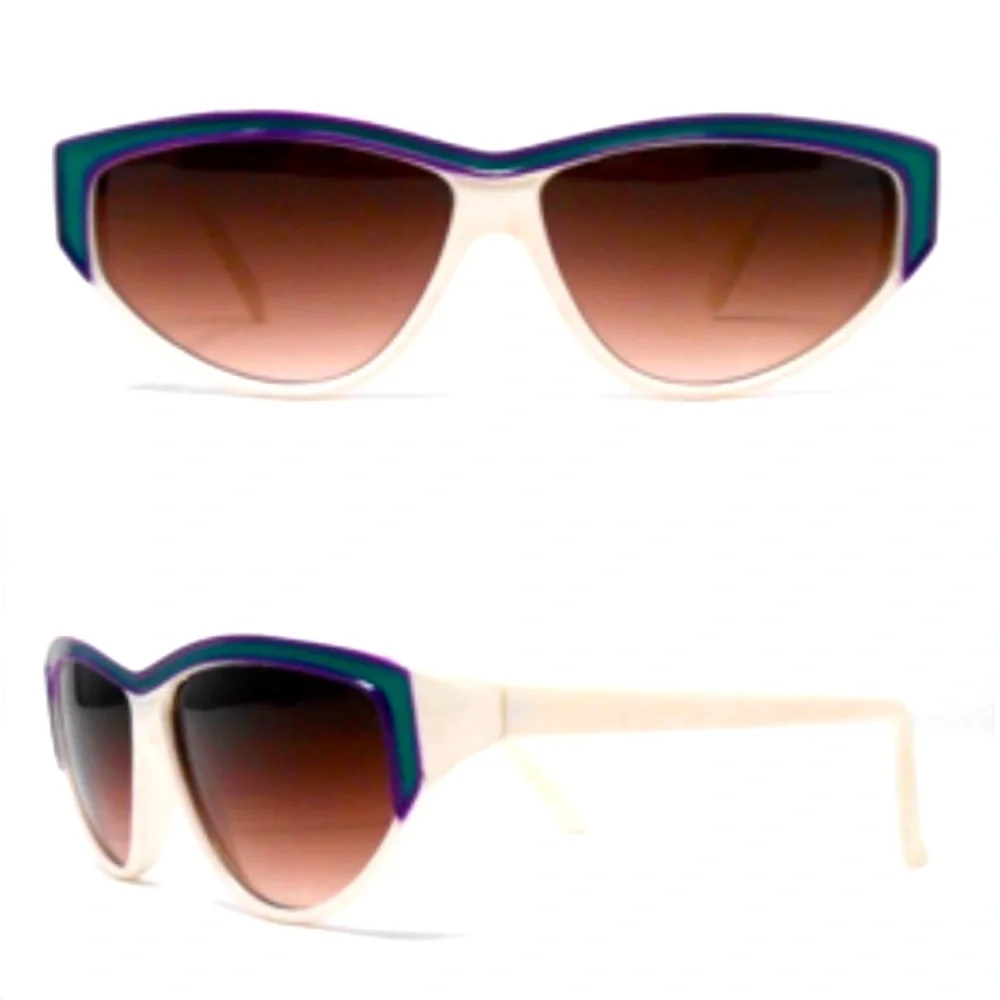 1970’s ANNICK Paris Angular Sunglasses, Made in France, Deadstock/Unworn, France